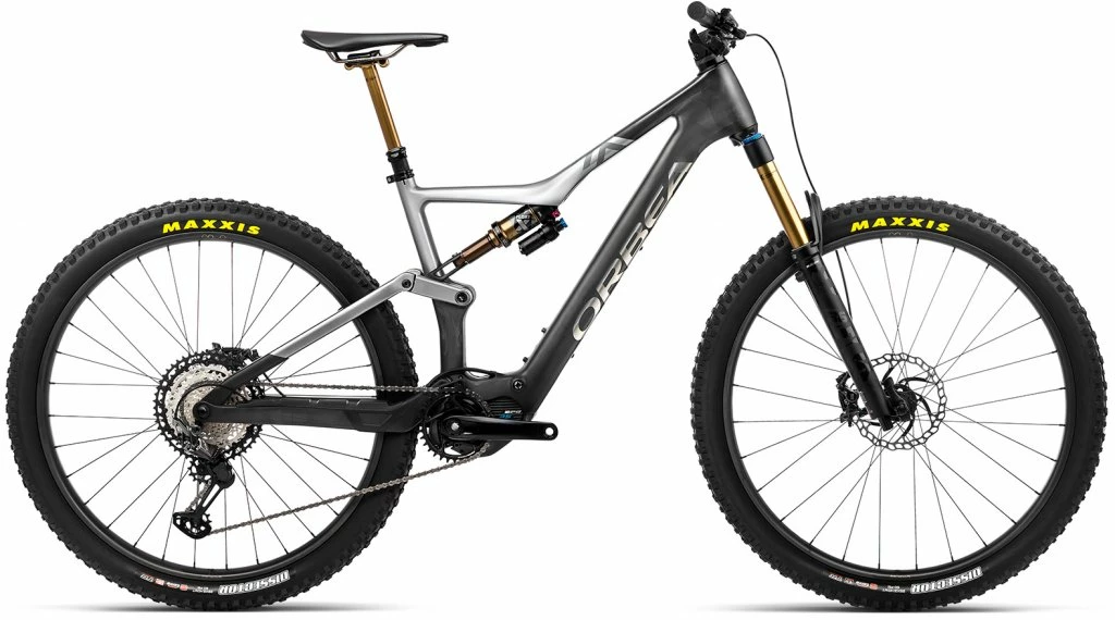 Orbea Rise M-Team Raw/matt Shark Gris Mod. 2023 1 Orbea Rise M-Team Raw/matt Shark Gris Mod. 2023