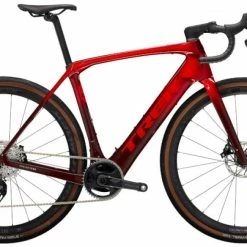 Trek Domane+ SLR 6 ETap Mod. 2023 -Vélos électriques Soldes ERRD Tk3DPSR6E TREK DOMANE PLUS SLR 6 ETAP CARBON RED SMOKE il