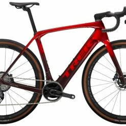 Trek Domane+ SLR 7 ETap Mod. 2023 -Vélos électriques Soldes ERRD Tk3DPSR7E TREK DOMANE PLUS SLR 7 ETAP CARBON RED SMOKE il