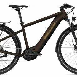 GHOST BIKES Ghost E-Square Trekking Advanced 27.5" Vélo De Trekking électrique Darkchoco/metbrown Mod. 2021
