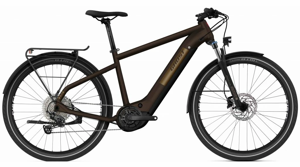 GHOST BIKES Ghost E-Square Trekking Advanced 27.5" Vélo De Trekking électrique Darkchoco/metbrown Mod. 2021 1 GHOST BIKES Ghost E-Square Trekking Advanced 27.5" Vélo De Trekking électrique Darkchoco/metbrown Mod. 2021