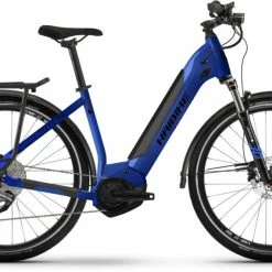 Haibike Trekking 4 Low Mat Bleu/noir Mod. 2023