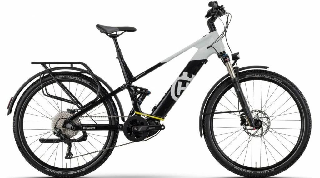 Husqvarna Cross Tourer 4 27.5" Vélo électrique Gr. XL Blanc/noir Mod. 2022 1 Husqvarna Cross Tourer 4 27.5" Vélo électrique Gr. XL Blanc/noir Mod. 2022