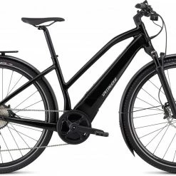 Specialized Turbo Vado 5.0 Step-Through 28" Vélo De Trekking électrique Femmes, Gr. XL Noir/noir/liquid Argent Mod. 2021