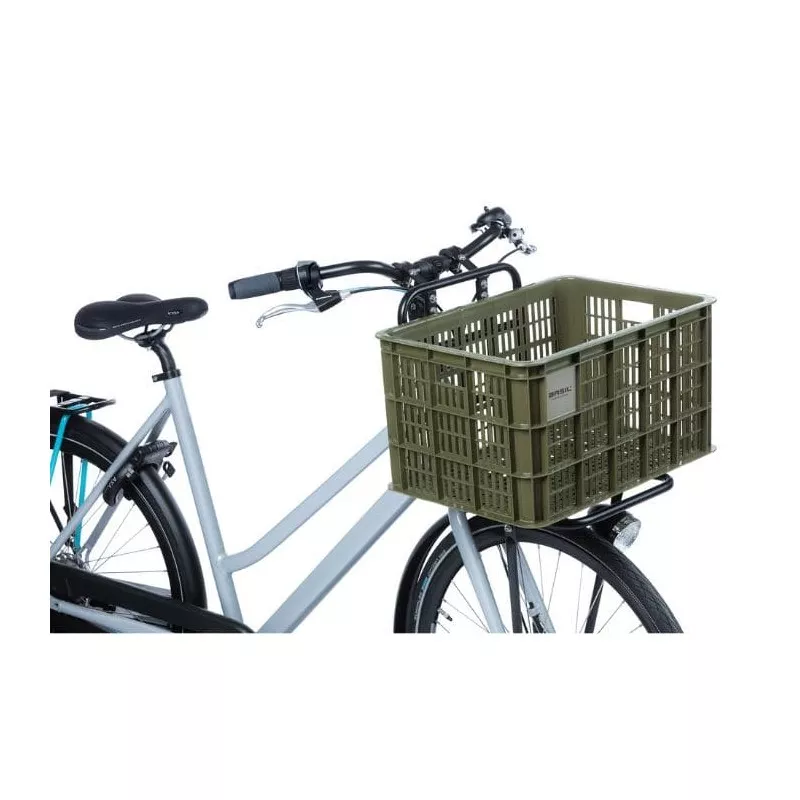 Caisse Panier Vélo - BASIL - Crate Plastique L 2 Caisse Panier Vélo - BASIL - Crate Plastique L – Image 2