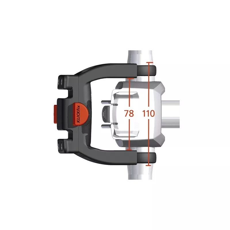 Fixation Guidon Pour Panier - KLICKFIX 3 Fixation Guidon Pour Panier - KLICKFIX – Image 3