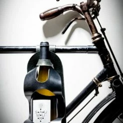 Porte-bouteille Vélo De Vin En Cuir - La Bouclée 9 Porte-bouteille Vélo De Vin En Cuir - La Bouclée -Vélos électriques Soldes porte bouteille velo de vin en cuir la bouclee 3