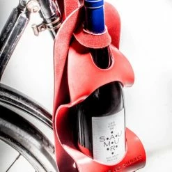 Porte-bouteille Vélo De Vin En Cuir - La Bouclée 10 Porte-bouteille Vélo De Vin En Cuir - La Bouclée -Vélos électriques Soldes porte bouteille velo de vin en cuir la bouclee 4