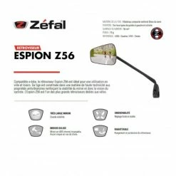 Rétroviseur Vélo Espion Z56 - Zéfal -Vélos électriques Soldes retroviseur velo espion z56 zefal 3
