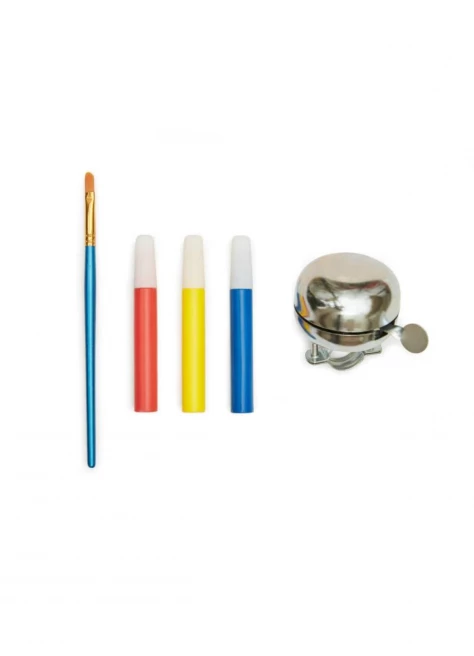 Sonnette Vélo à Peindre Soi-même - Kikkerland 3 Sonnette Vélo à Peindre Soi-même - Kikkerland – Image 3